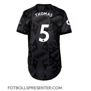Arsenal Thomas Partey #5 Borta Matchtröja Dam 2022-23 Kortärmad